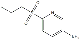 6-(propylsulfonyl)pyridin-3-amine Struktur