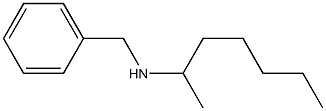 benzyl(heptan-2-yl)amine Struktur