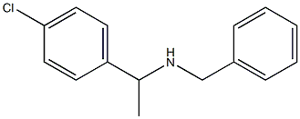 benzyl[1-(4-chlorophenyl)ethyl]amine Struktur