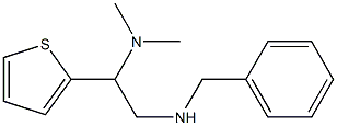 benzyl[2-(dimethylamino)-2-(thiophen-2-yl)ethyl]amine Struktur