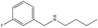 butyl[(3-fluorophenyl)methyl]amine Struktur