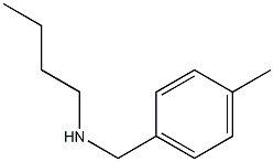 butyl[(4-methylphenyl)methyl]amine Struktur