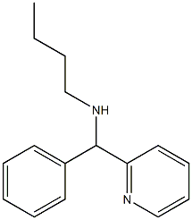 butyl[phenyl(pyridin-2-yl)methyl]amine Struktur