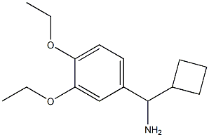 cyclobutyl(3,4-diethoxyphenyl)methanamine Struktur