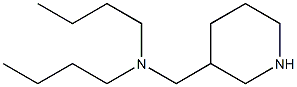 dibutyl(piperidin-3-ylmethyl)amine Struktur