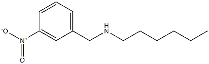 hexyl[(3-nitrophenyl)methyl]amine Struktur