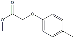 methyl 2-(2,4-dimethylphenoxy)acetate Struktur