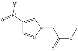 methyl 2-(4-nitro-1H-pyrazol-1-yl)acetate Struktur