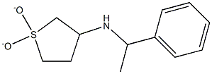 N-(1,1-dioxidotetrahydrothien-3-yl)-N-(1-phenylethyl)amine Struktur