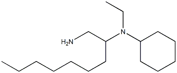 N-(1-aminononan-2-yl)-N-ethylcyclohexanamine Struktur