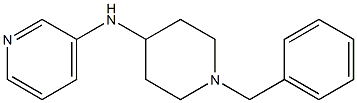 N-(1-benzylpiperidin-4-yl)pyridin-3-amine Struktur