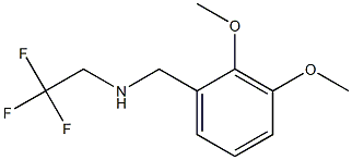 N-(2,3-dimethoxybenzyl)-N-(2,2,2-trifluoroethyl)amine Struktur