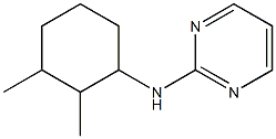 N-(2,3-dimethylcyclohexyl)pyrimidin-2-amine Struktur