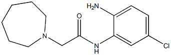 N-(2-amino-5-chlorophenyl)-2-azepan-1-ylacetamide Struktur