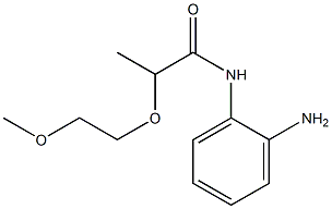 N-(2-aminophenyl)-2-(2-methoxyethoxy)propanamide Struktur