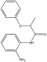 N-(2-aminophenyl)-2-phenoxypropanamide Struktur