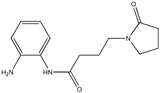 N-(2-aminophenyl)-4-(2-oxopyrrolidin-1-yl)butanamide Struktur