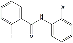 N-(2-bromophenyl)-2-iodobenzamide Struktur