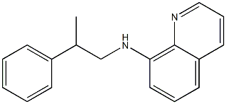 N-(2-phenylpropyl)quinolin-8-amine Struktur