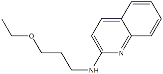 N-(3-ethoxypropyl)quinolin-2-amine Struktur