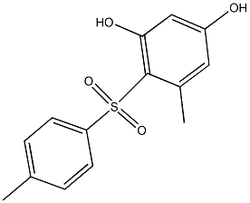 4,6-Dihydroxy-2,4'-dimethyl[sulfonylbisbenzene] Struktur