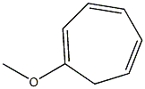 2-Methoxy-2,4,6-cycloheptatriene Struktur