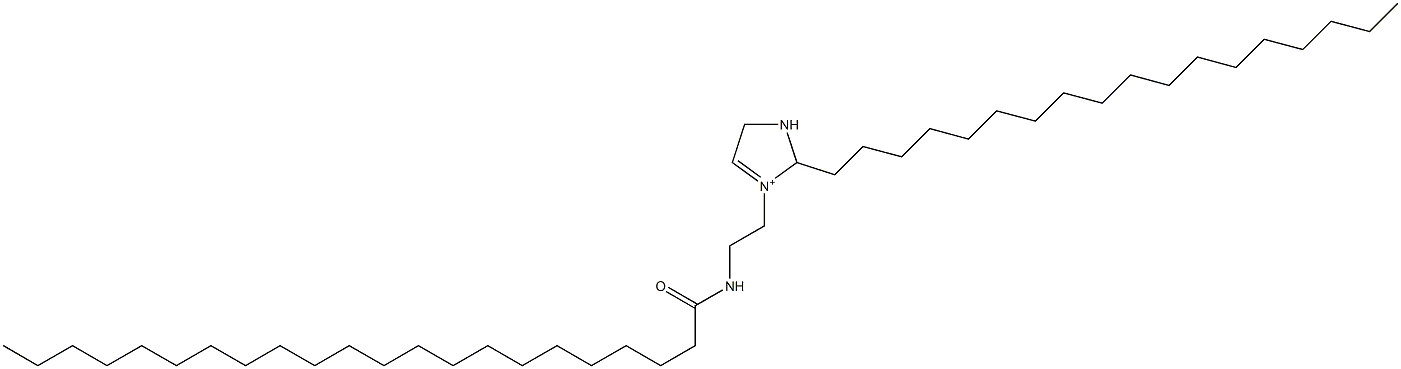 3-[2-(Docosanoylamino)ethyl]-2-octadecyl-3-imidazoline-3-ium Struktur