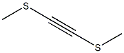 1,2-Bis(methylthio)ethyne Struktur