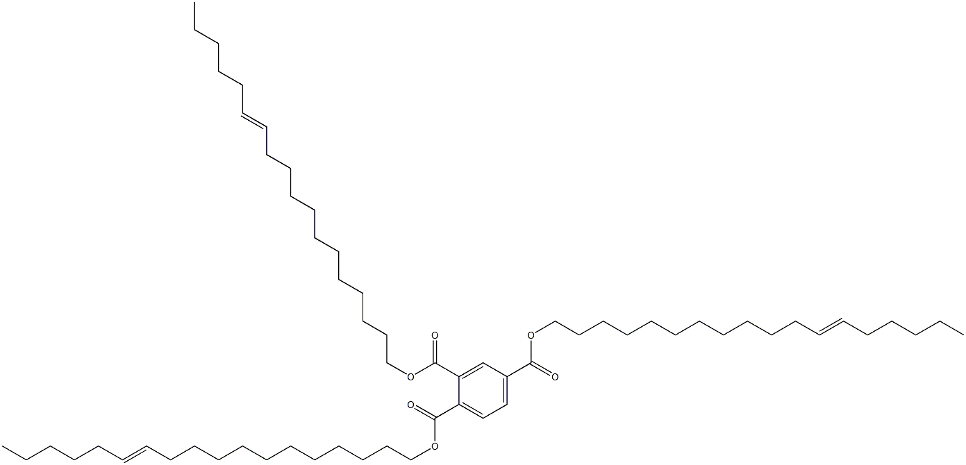 1,2,4-Benzenetricarboxylic acid tri(12-octadecenyl) ester Struktur