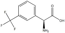 2-(3-trifluoromethyl)-phenylglycine Struktur