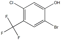 2-Bromo-5-chloro-4-trifluoromethyl-phenol Struktur