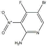 5-Bromo-4-fluoro-3-nitro-pyridin-2-ylamine Struktur