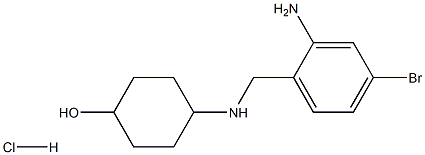 (1s,4s)-4-((2-amino-4-bromobenzyl)amino)cyclohexan-1-ol hydrochloride