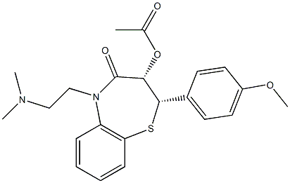 Diltiazem Impurity 13 Struktur