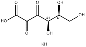 2,3-Diketogulonic Acid Potassium Salt Struktur