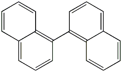 S-(-)-1,1'-BI-2-naphthyl Struktur