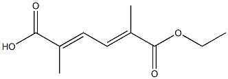 Ethyl 3,3-dimethacrylate Struktur