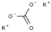 POTASSIUM CARBONATE ANHYDROUS potassium carbonate, anhydrous Struktur