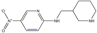 (5-NITRO-PYRIDIN-2-YL)-PIPERIDIN-3-YLMETHYL-AMINE Struktur