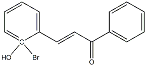 2Hydroxy-2-BromoChalcone Struktur