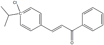 4Isopropyl-4-ChloroChalcone Struktur