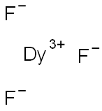 Dysprosium(III) fluoride Struktur