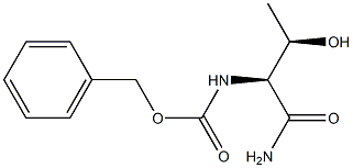 CBZ-L-threonamide Struktur