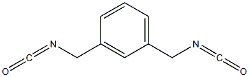 M-xylylene diisocyanate Struktur