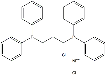 1,3-bis diphenylphosphinopropane nickel chloride Struktur