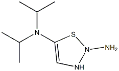 2-amino-5-diisopropylaminothiadiazole Struktur