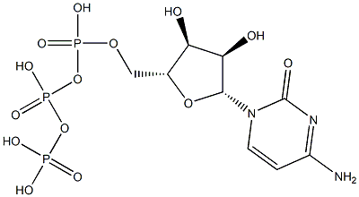 Cytidine triphosphate Struktur