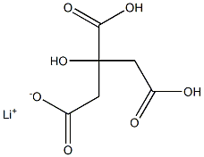 Lithium dihydrogen citrate