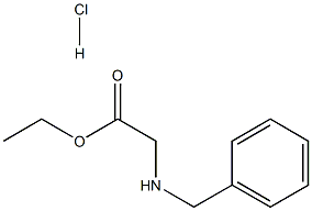 Benzylglycine ethyl ester hydrochloride Struktur