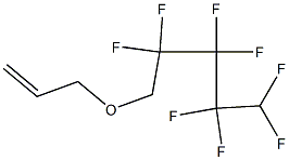 1,1,2,2,3,3,4,4-Octafluoro-5-(2-propenyloxy)-pentane Struktur